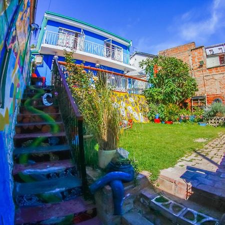 La Casa Azul Hostel Valparaíso Eksteriør billede
