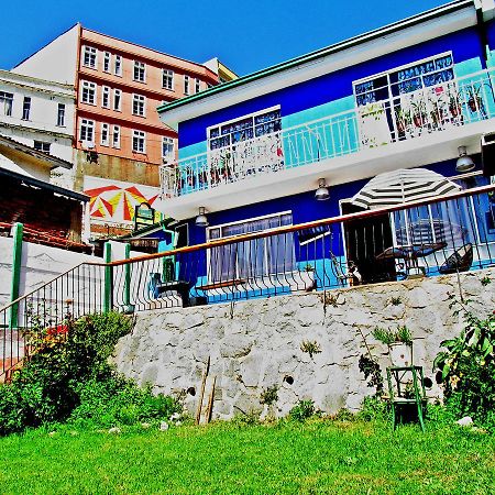 La Casa Azul Hostel Valparaíso Eksteriør billede