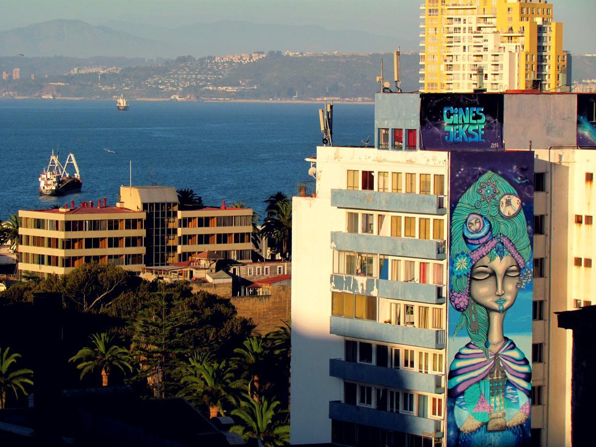 La Casa Azul Hostel Valparaíso Eksteriør billede