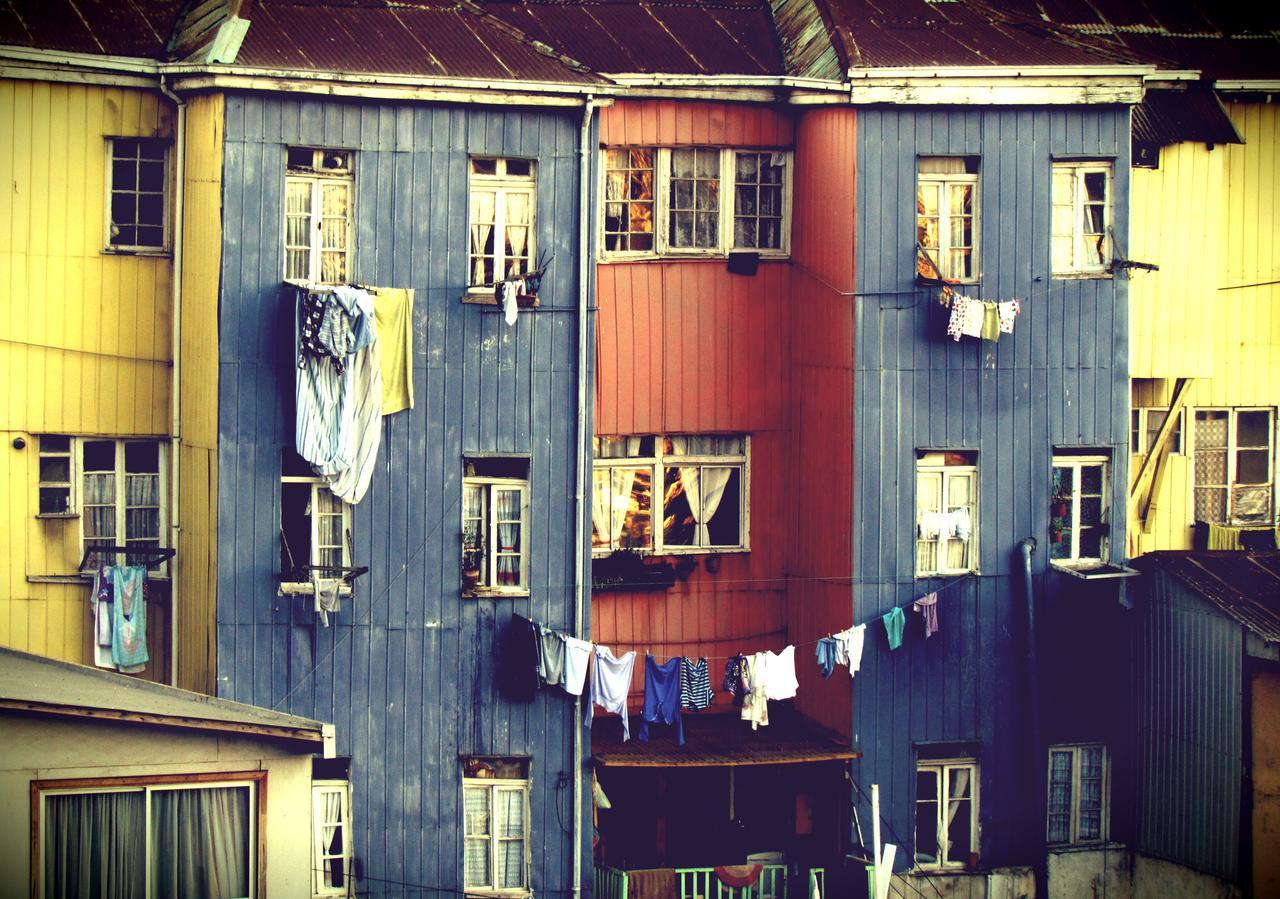 La Casa Azul Hostel Valparaíso Eksteriør billede